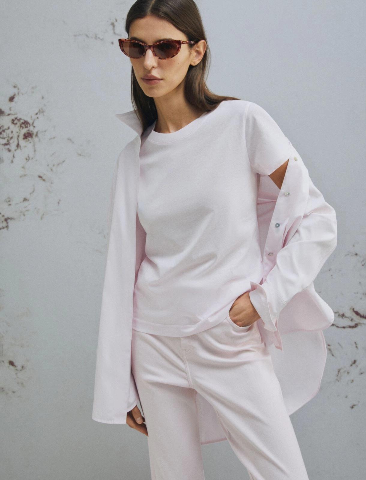 t-shirt in cotone MLMEURO 002 MARella MONOCHROME 