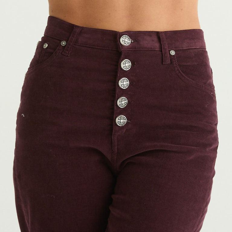 jeans bessie vita alta DP784BVS0030DBM5 527 DONDUP 