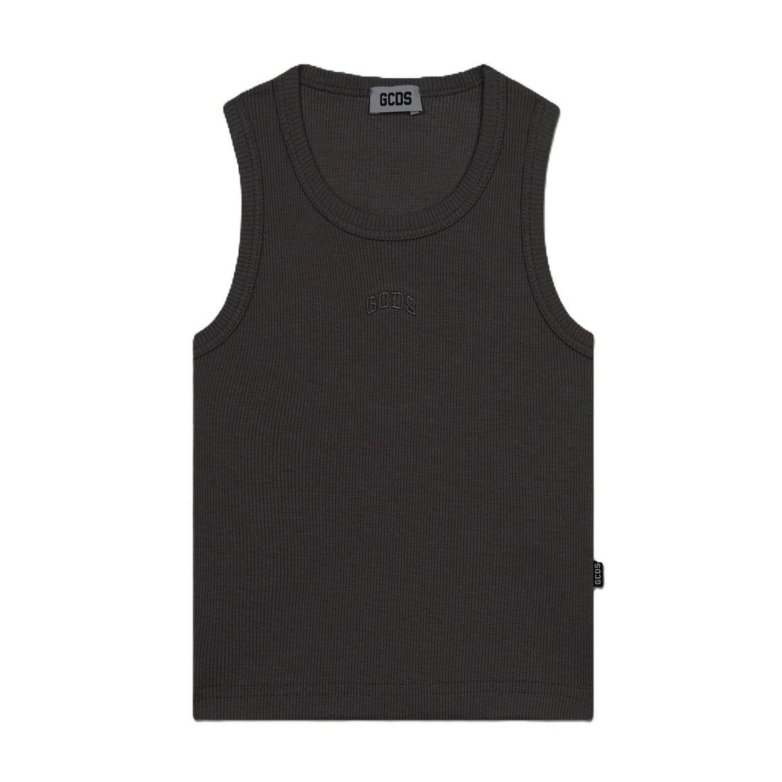 canotta a costine C1GJQG571T103 999 BLACK GCDS 