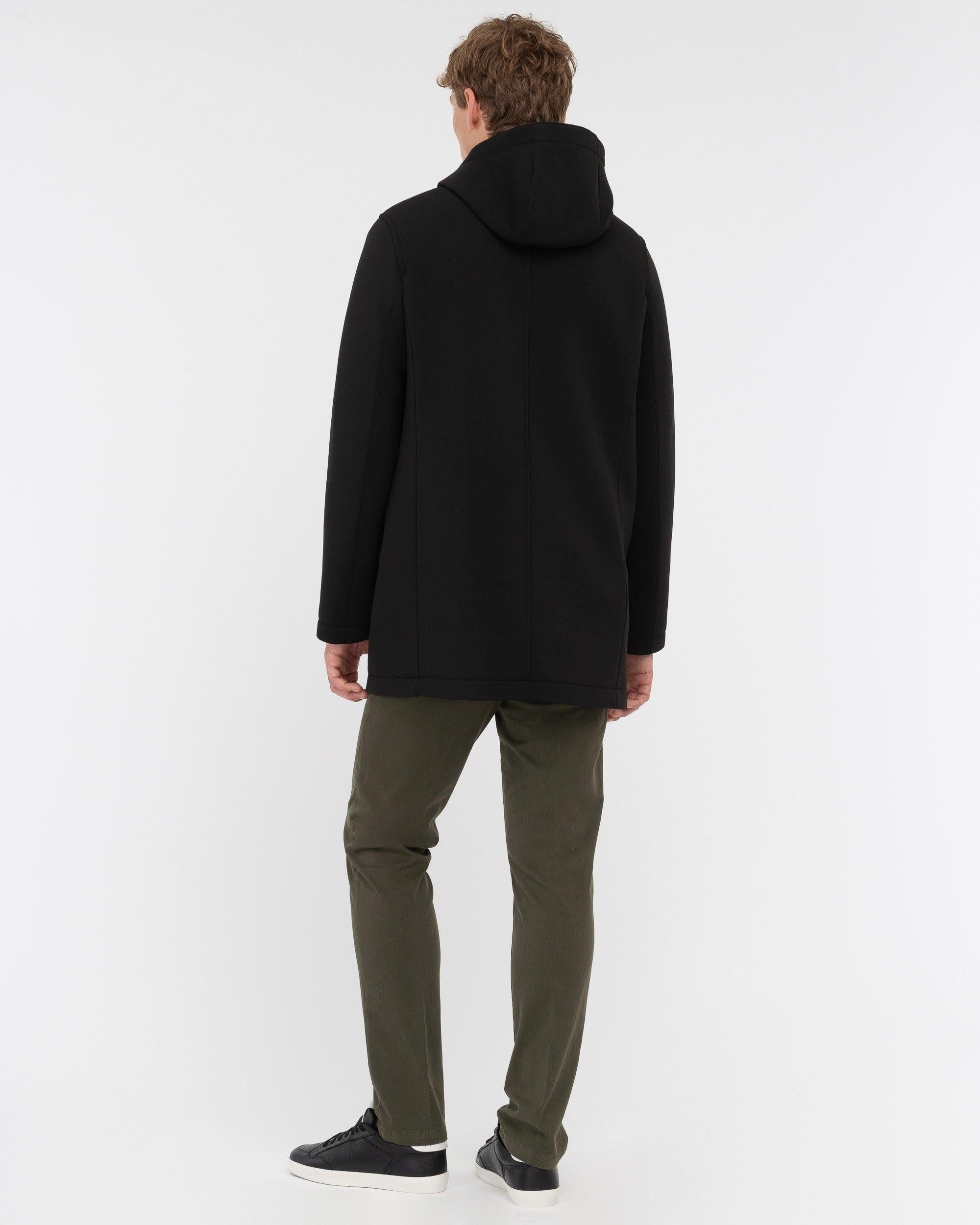 giaccone uomo con cappuccio 3932H8317C 253725 99 MANUEL RITZ 