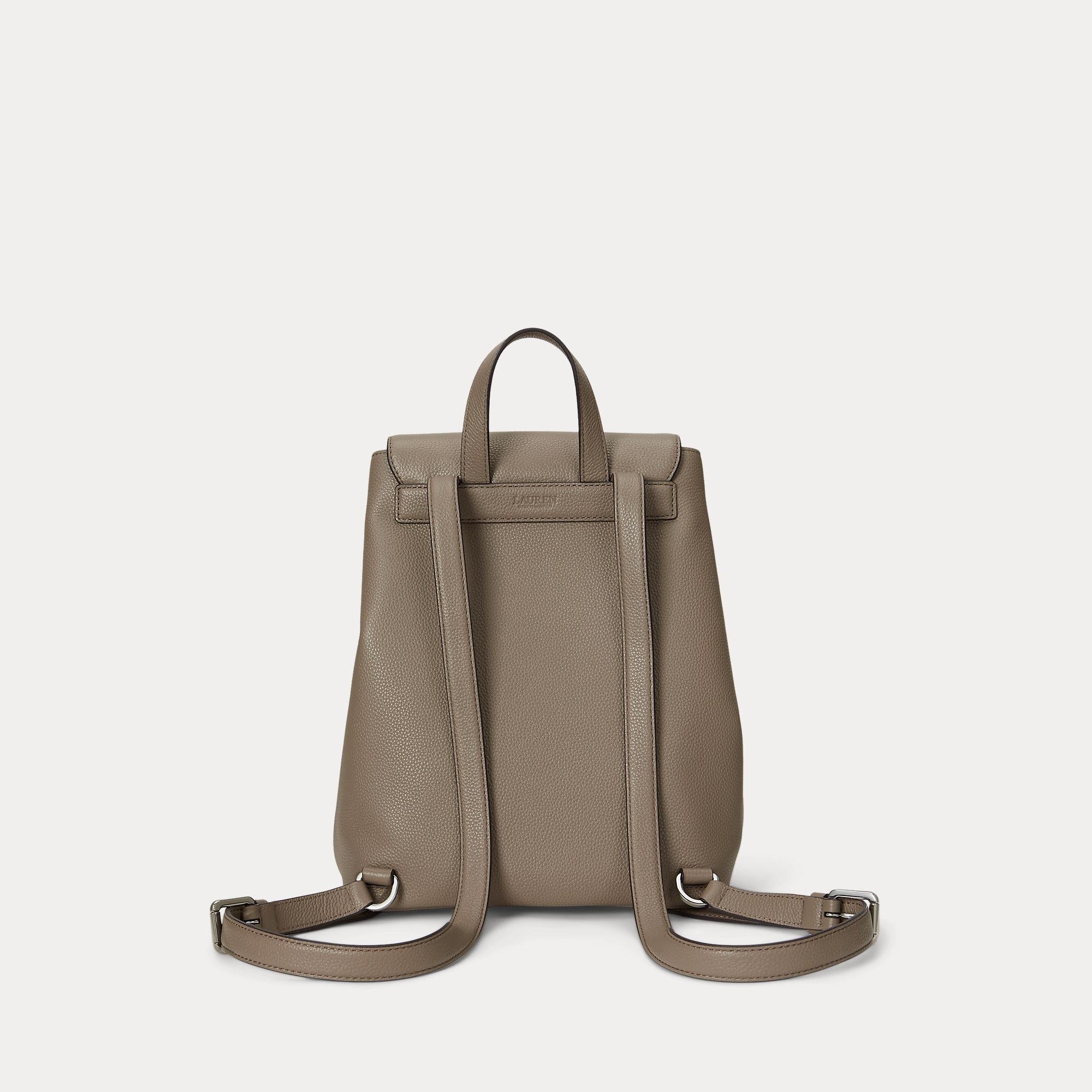 zaino cameryn medio in pelle martellata 431-969355 003 LAUREN RALPH LAUREN 
