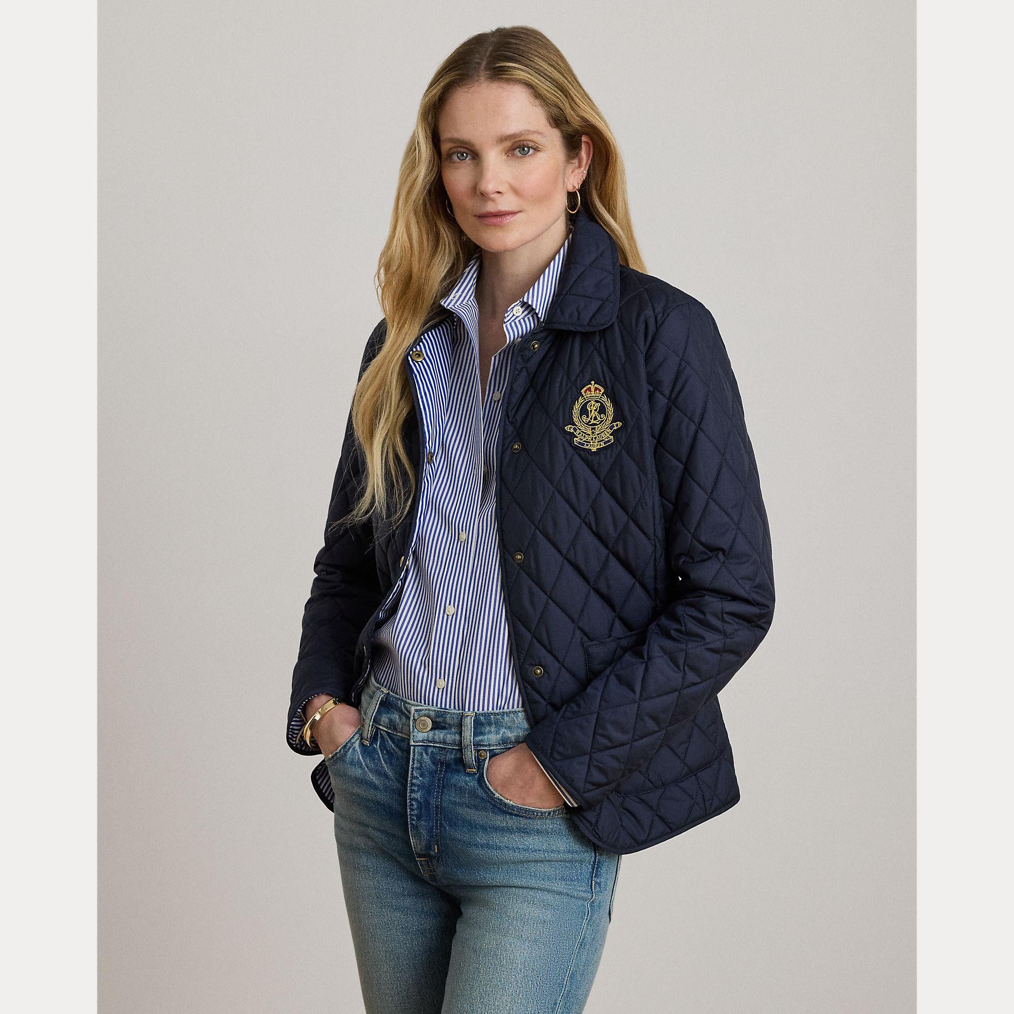 giubbino trapuntato a rombi 297-P10878 002 LAUREN RALPH LAUREN 