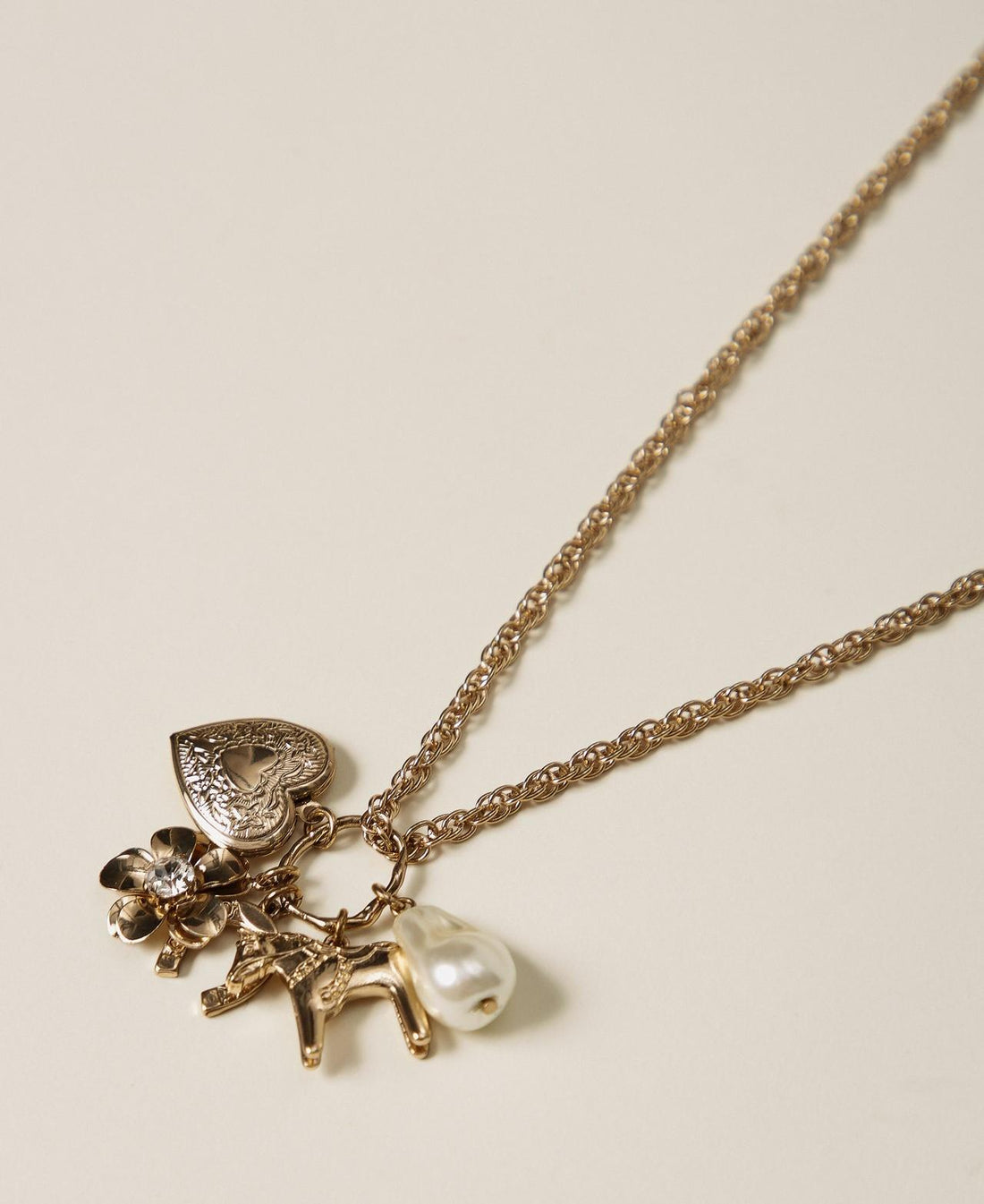 collana con ciondoli e parla 261TO5030 12616 TWINSET 