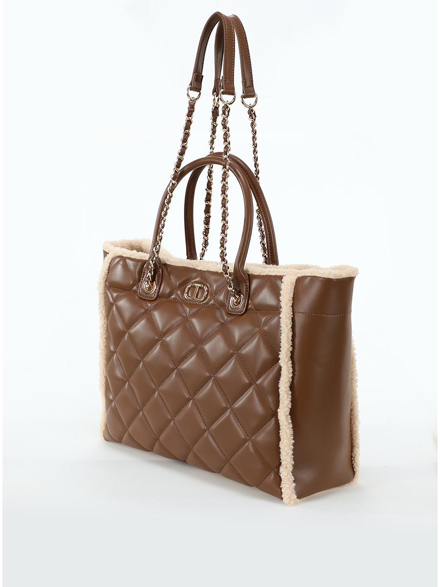 borsa effetto trapuntato 252TD8112 12422 TWINSET 