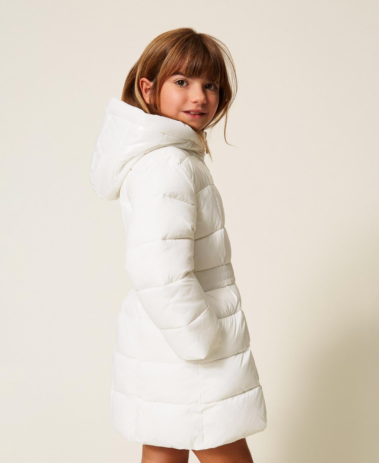 piumino lungo trapuntato 252GB2180 12577 TWINSET GIRL 