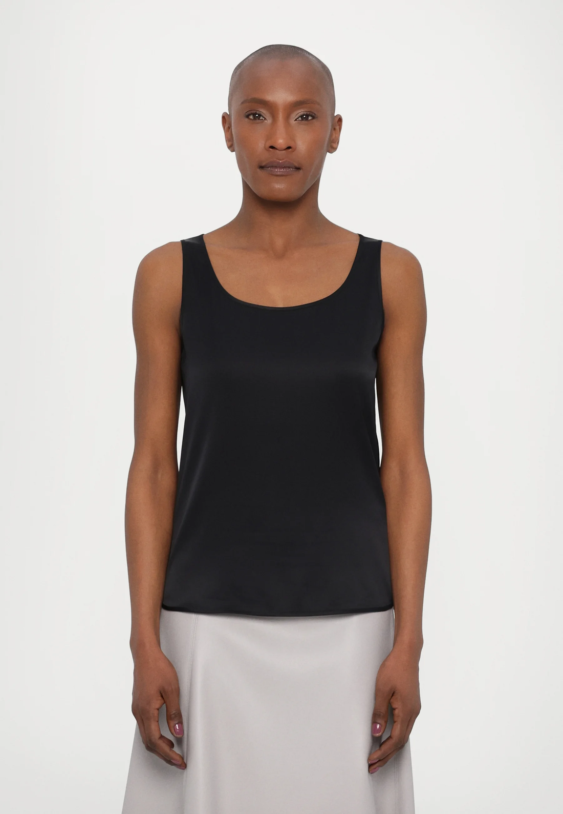 top in raso di seta PAN 003 MAXMARA 