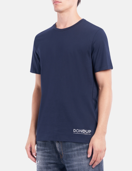 t-shirt logo al fondo US198JF0309ULO6 890 DONDUP 
