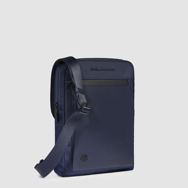 tracolla in tessuto CA1816S136 BLU PIQUADRO 