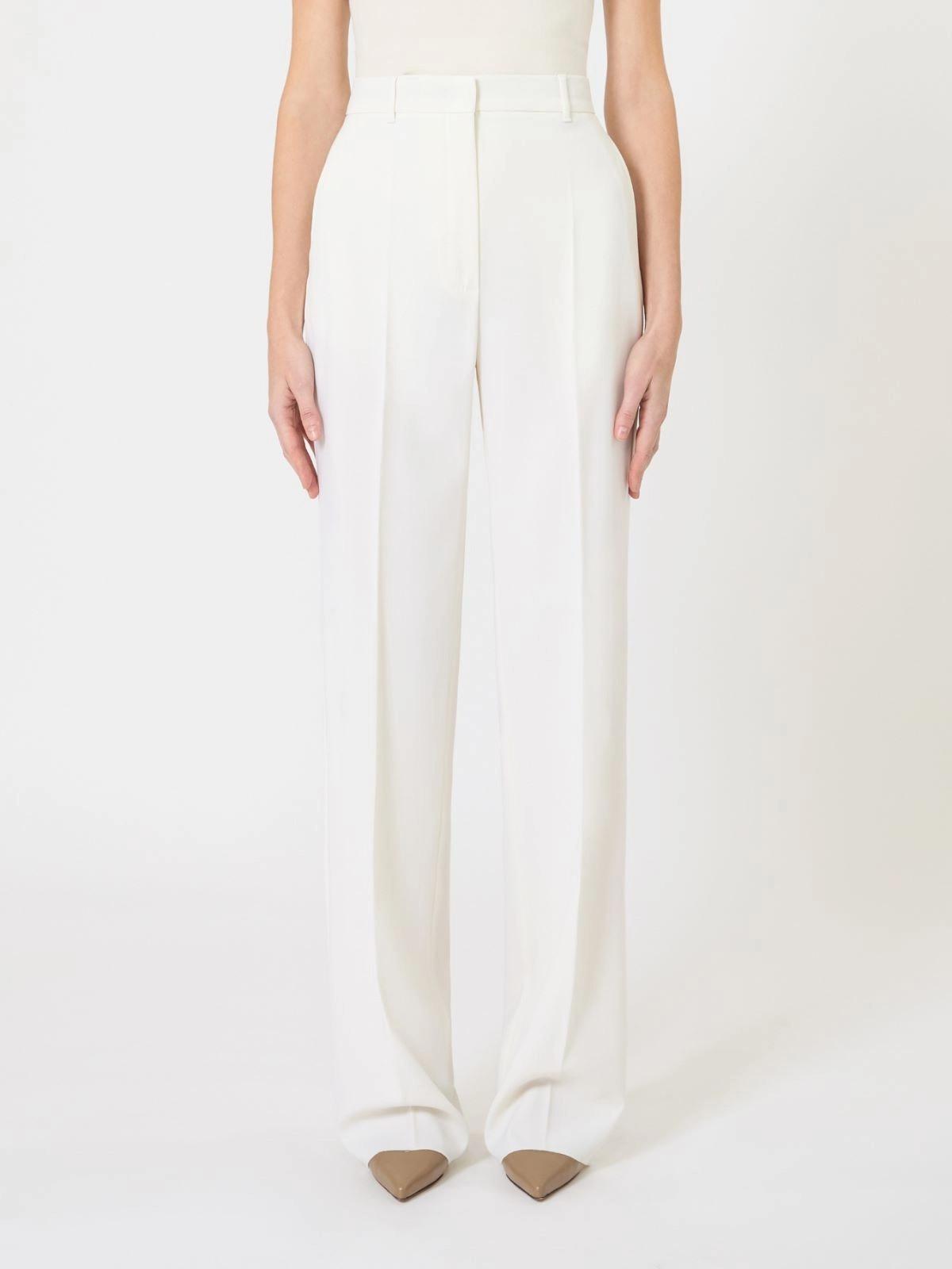 pantalone in lana crèpe MSTQUASAR 010 MAXMARA STUDIO 