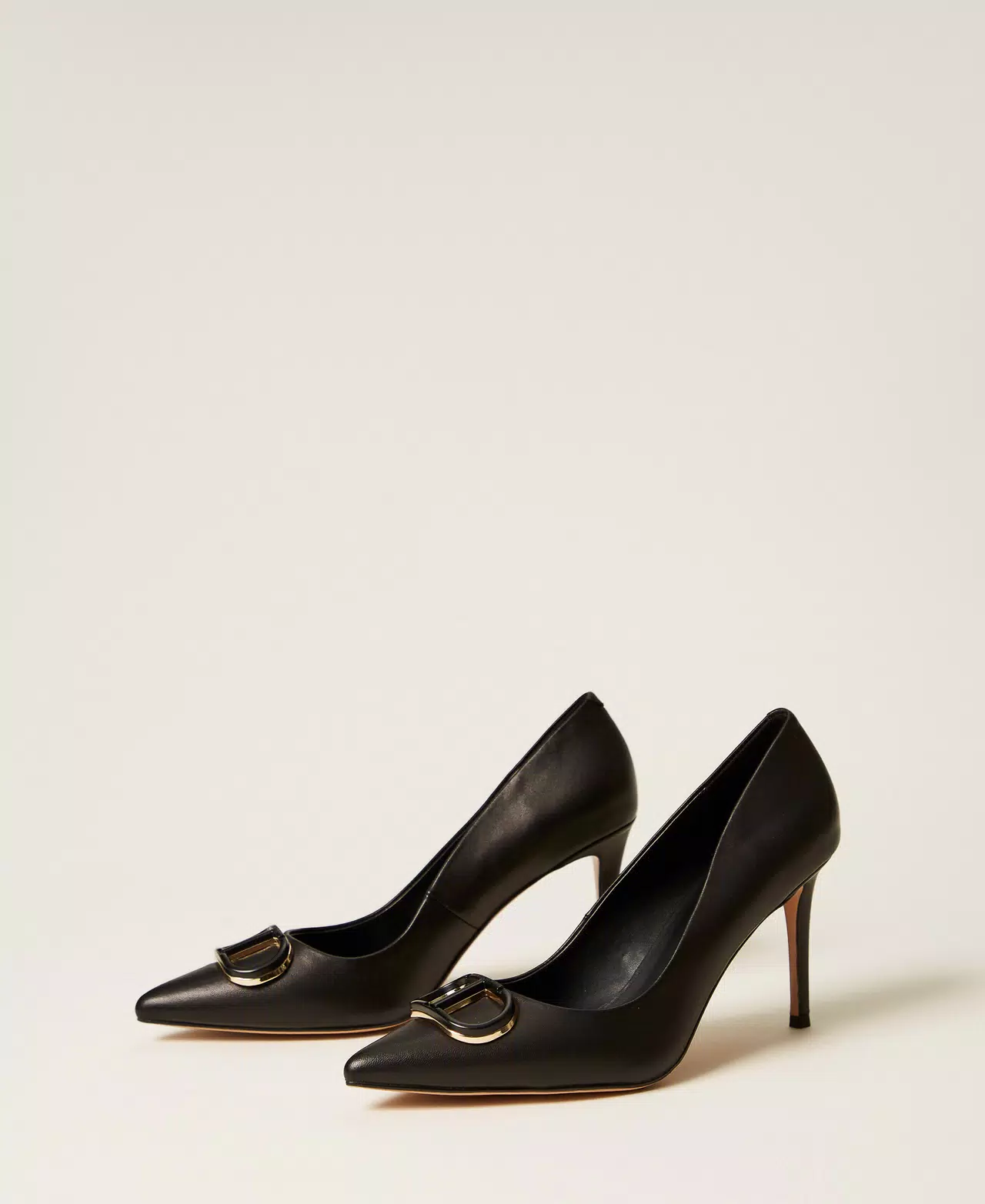 dècollettè in pelle 252TCP032 00006 TWINSET 