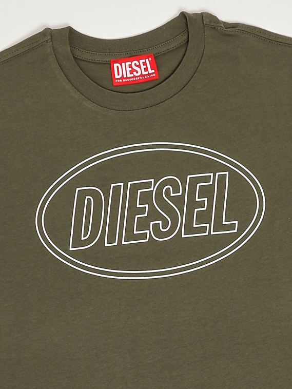 t-shirt con logo J02582 0GRAI K511 DIESEL 