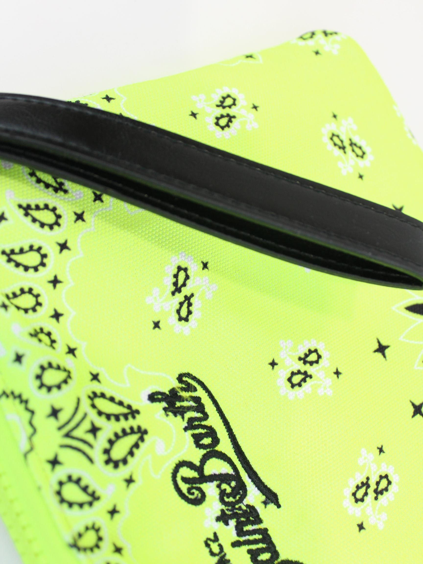 Pochette Parisienne fluo bandana PARISIENNE 04318D MC2 SAINT BARTH 