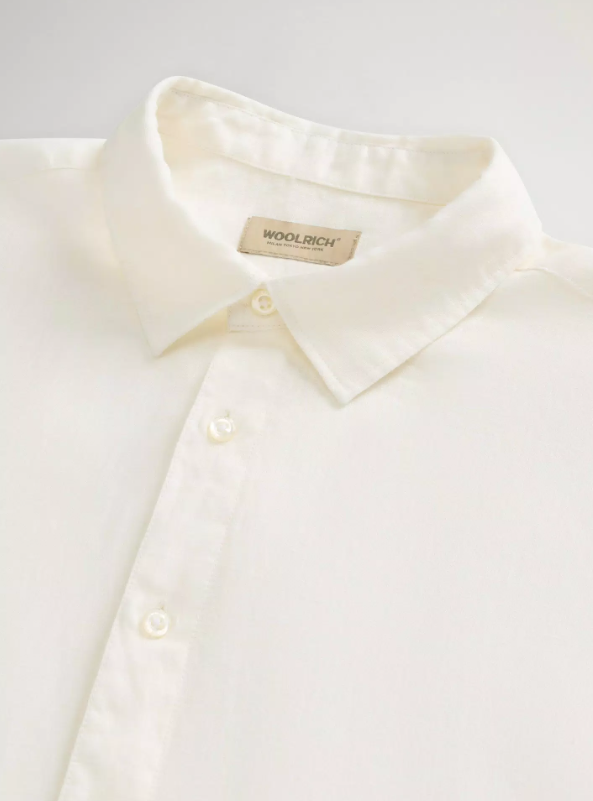 camicia in lino CFWOSI2013MRUT5284 8270 WOOLRICH 