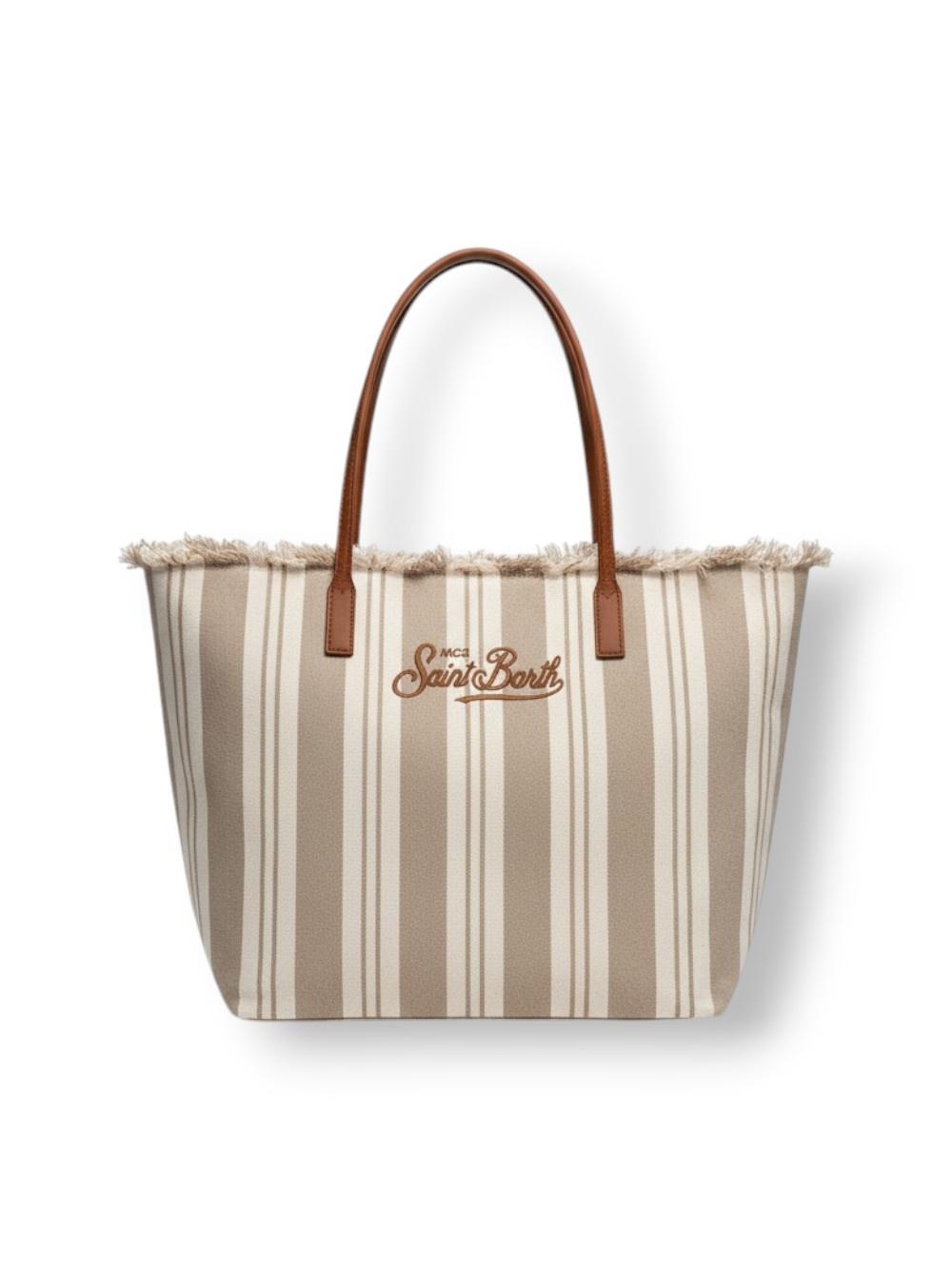 Borsa city bag mid fringe CITY BAG MID FRINGE 00589L MC2 SAINT BARTH 