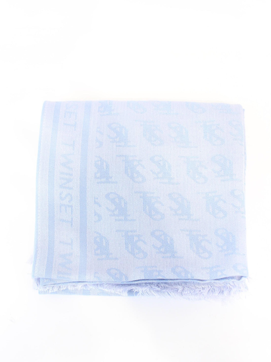 sciarpa con frange e inserti lurex 261TA4253 13269 TWINSET 