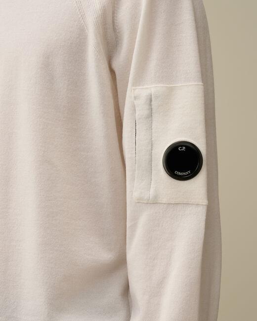 maglia in lana merino 17CMKN049A 005528A 103 CP COMPANY 