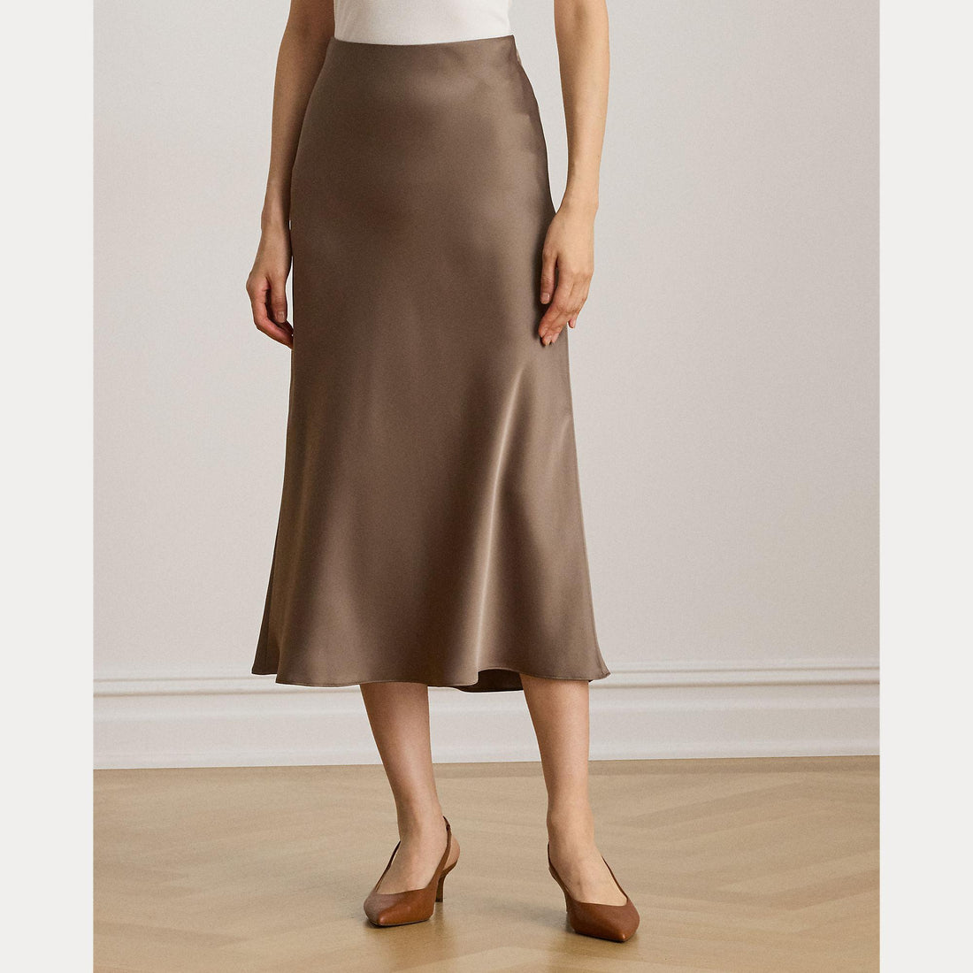 Gonna midi in raso 200-951232 003 LAUREN RALPH LAUREN 