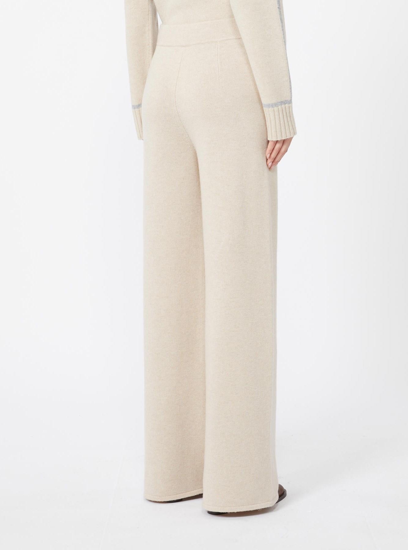 pantalone in maglia lana e cachemire MORITZ 002 MAXMARA STUDIO 