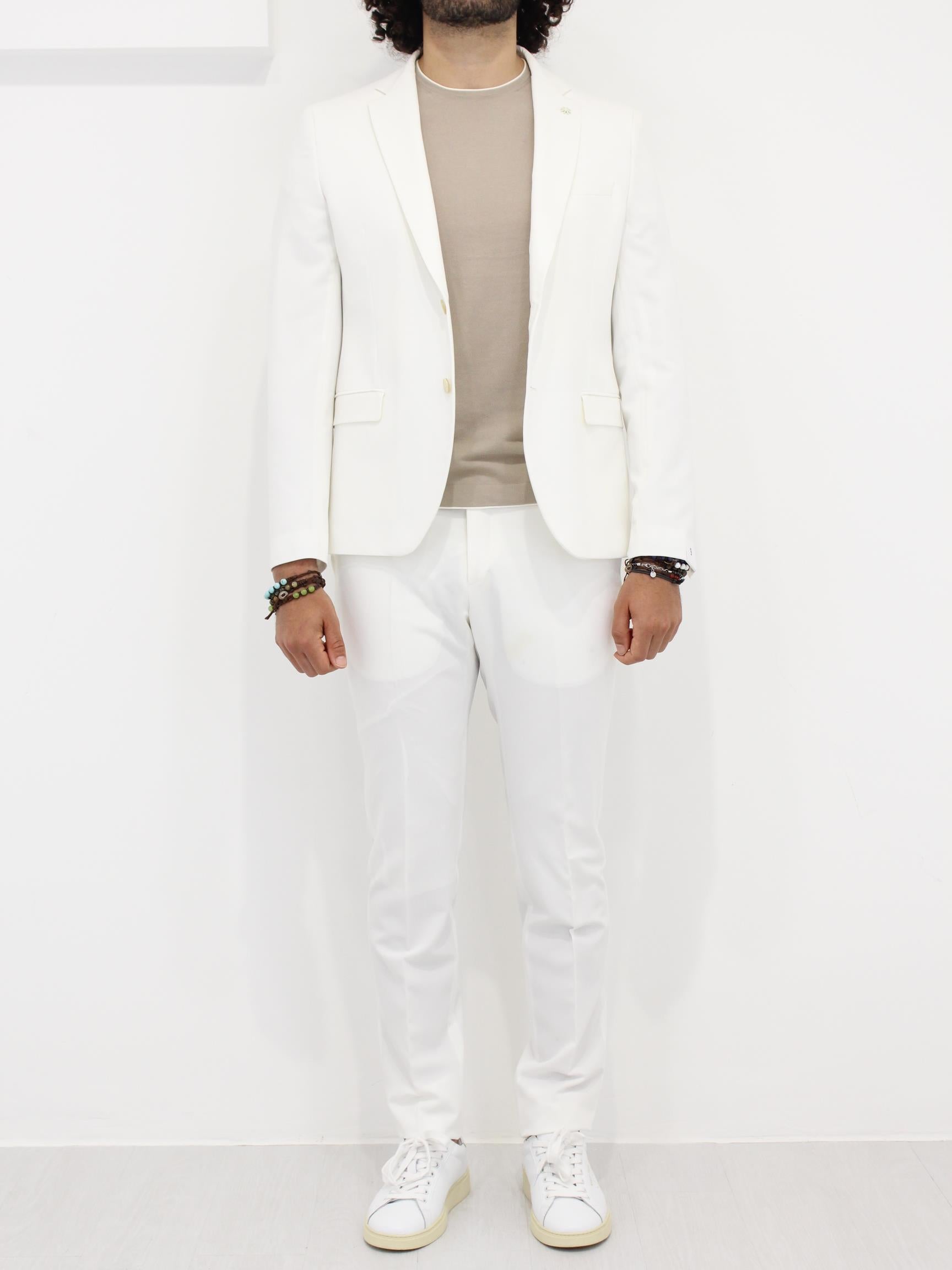 Abito pastello uomo slim fit 3432A3109 233270 03 MANUEL RITZ 