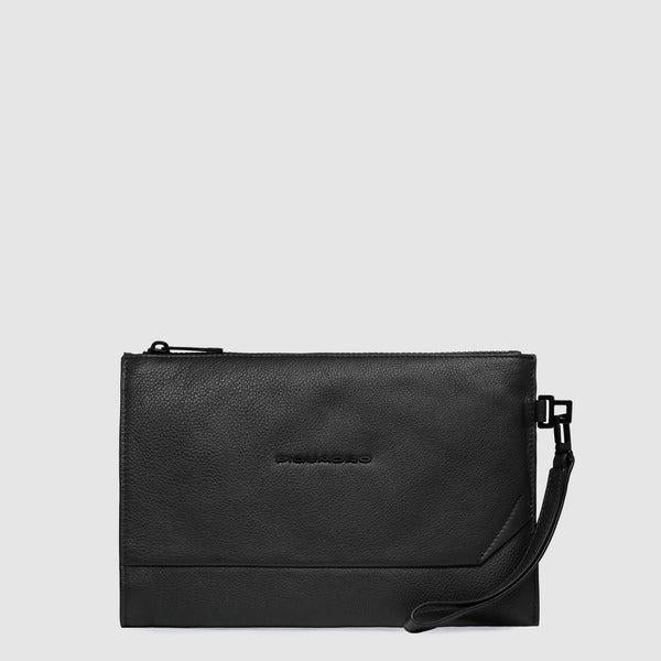 pochette rettangolare in pelle AC6705S135 N PIQUADRO 
