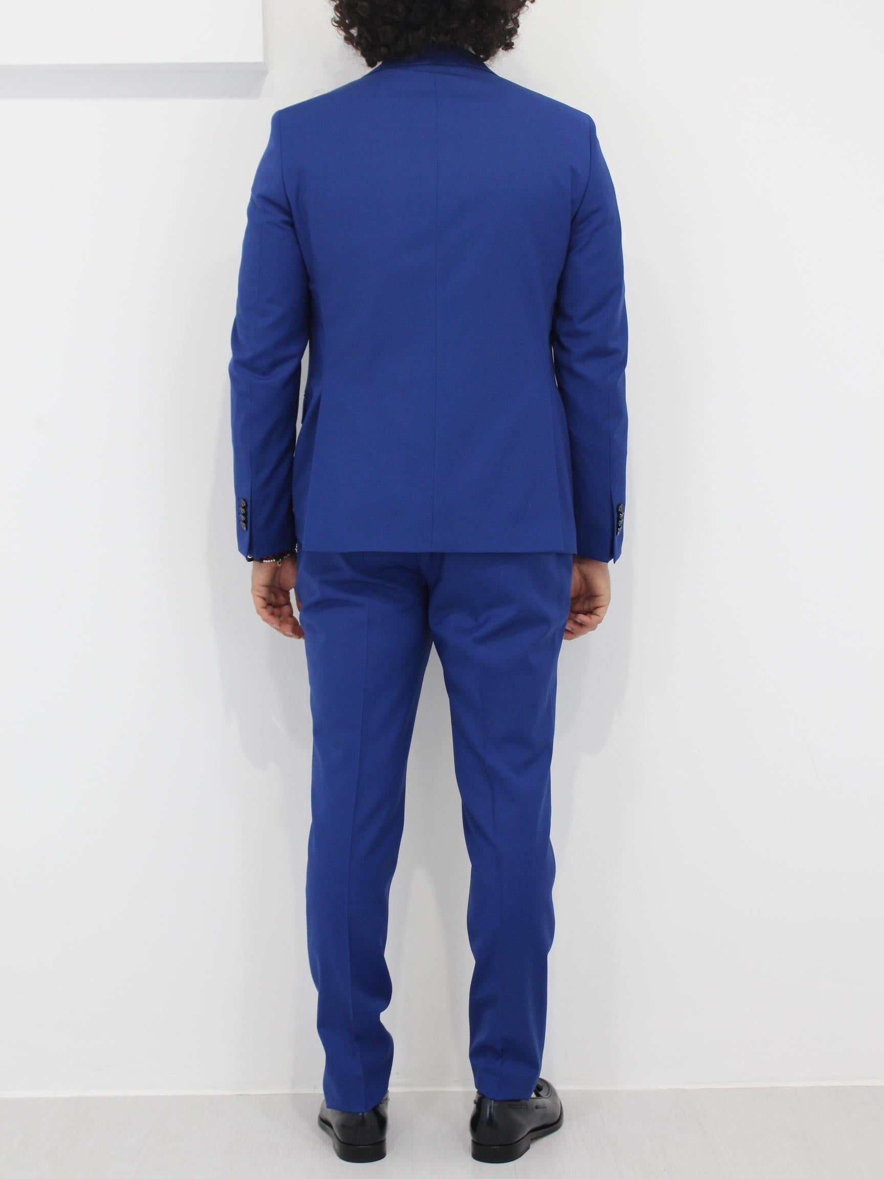 abito con gilet blu elettrico 3432AW3318 230000 88 MANUEL RITZ 