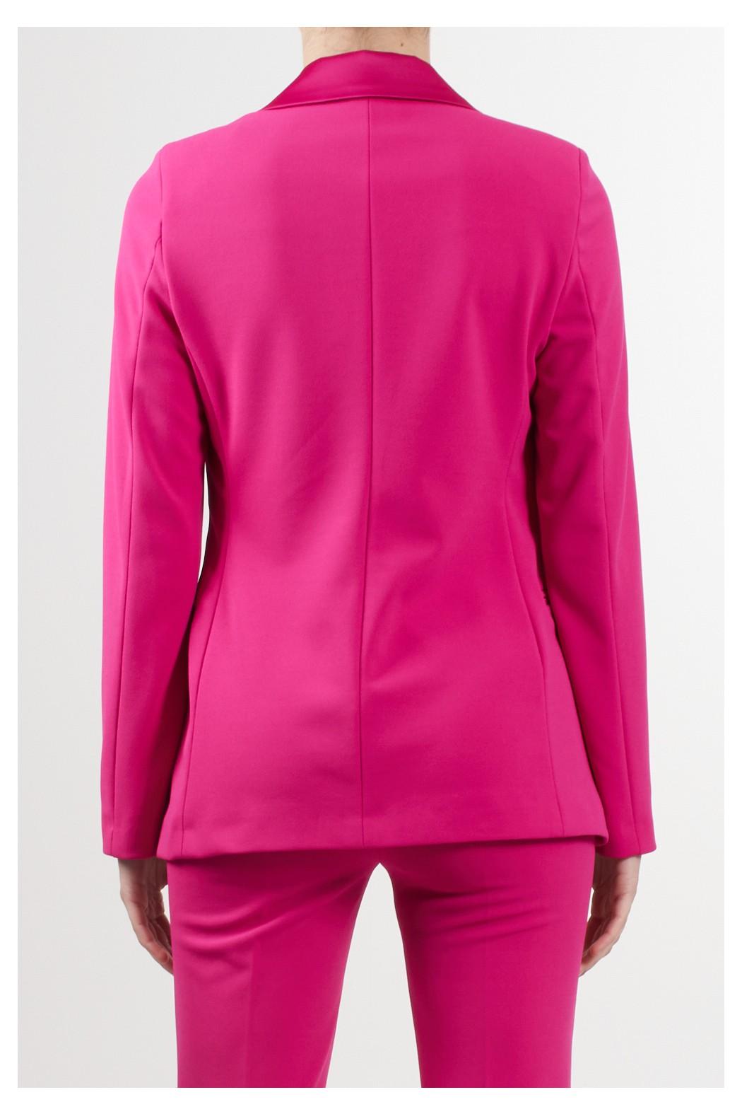 giacca monopetto TD0237 FUXIA VICOLO 