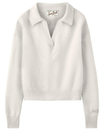 Polo eze wool EZE WOOL 00040I MC2 SAINT BARTH 