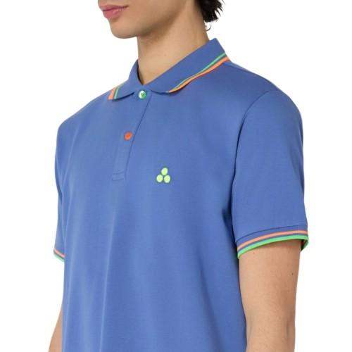 polo con contrasti fluo NEW SELANDINA 197 PeUTEREY 