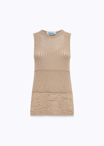Top in maglia RA6084MA09S 61212 Blugirl 