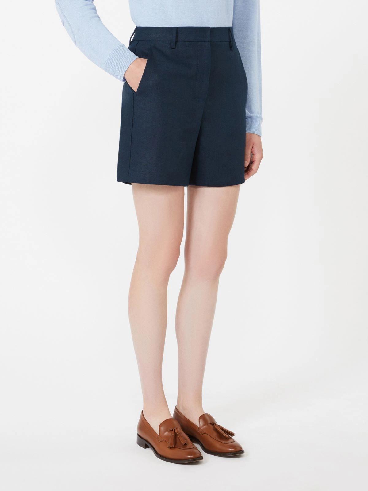 shorts in lino SMMPARTY 004 S MAXMARA 