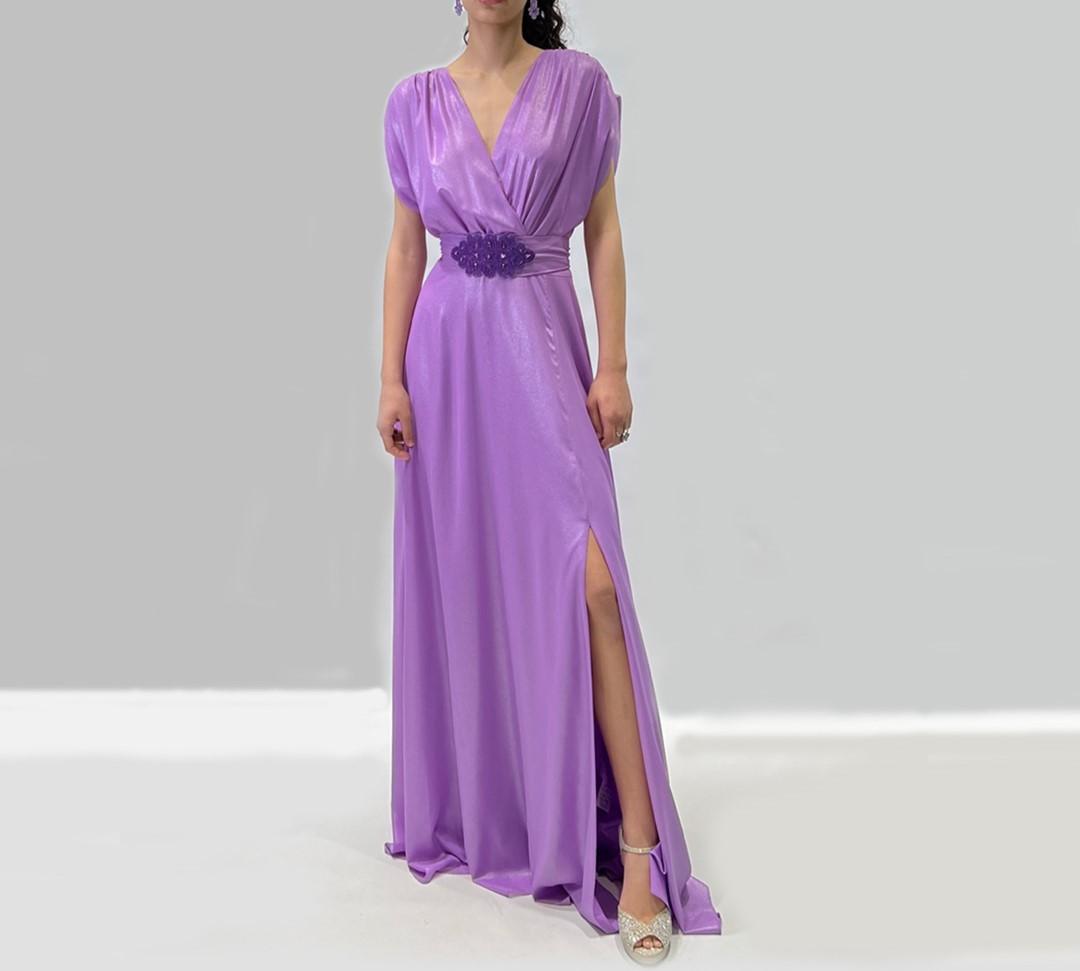 abito lungo cerimonia T4350 LILAC TWINS 