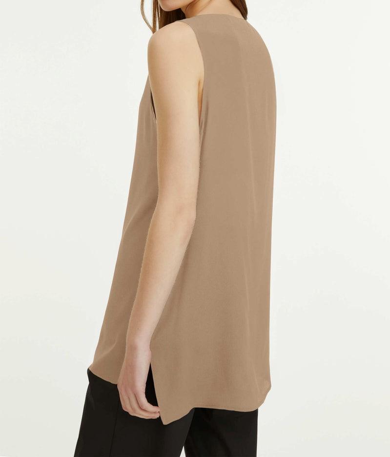 TOP IN CREPE DE CHINE MIAR 13 D6 03 CARLAG 