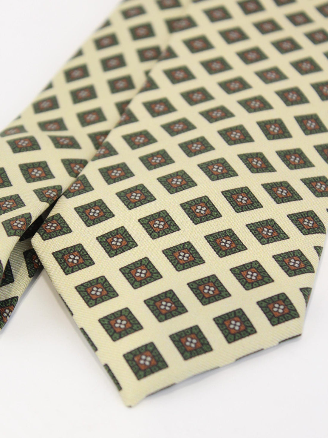 cravatta in seta stampa vintage CR000-75242817 22 GIERRE MILANO 