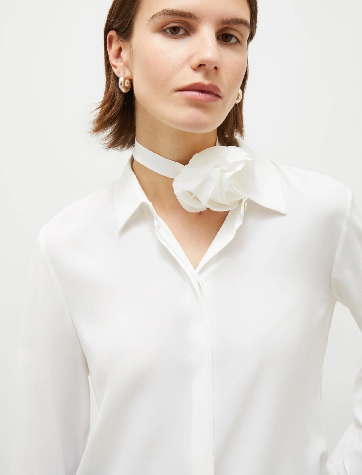 camicia con fiore INACO 001 MARella 