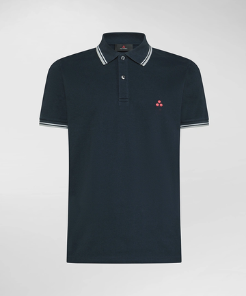 polo con contrasto NEW MEDINILLA STR 215 PeUTEREY 