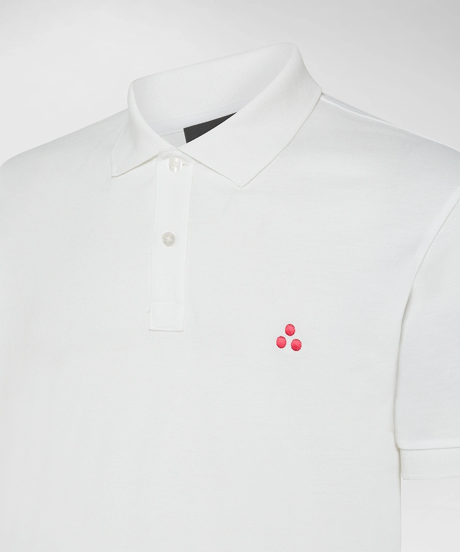 polo in cotone maniche corte ZENO 01 730 PeUTEREY 