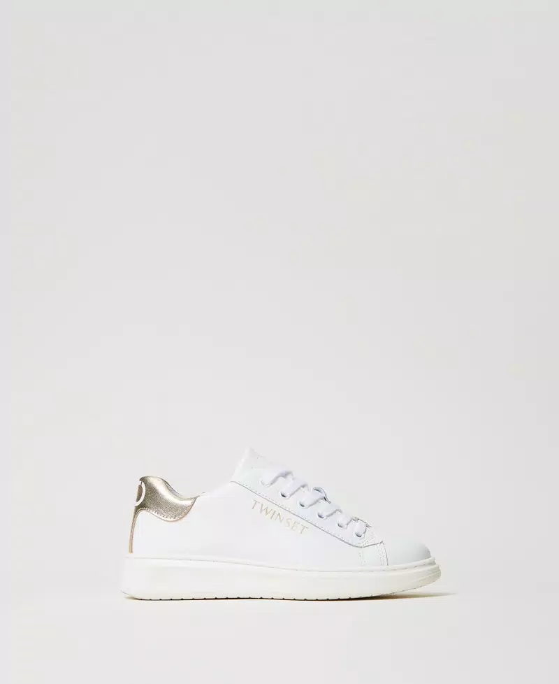 sneakers in pelle laminata 251GCJ010 12173 TWINSET GIRL 