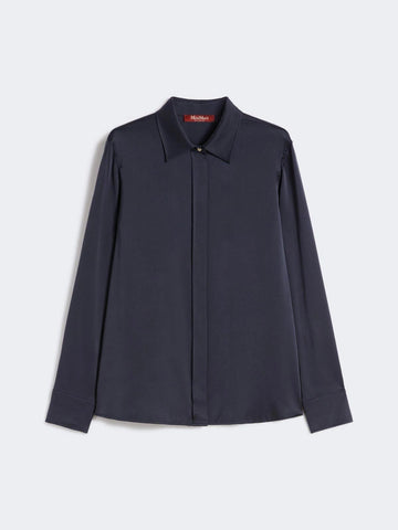 camicia in raso di pura seta XERO 009 MAXMARA STUDIO 