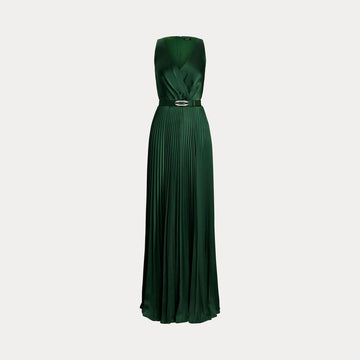 abito charmeuse con cinta 253-951592 001 LAUREN RALPH LAUREN 