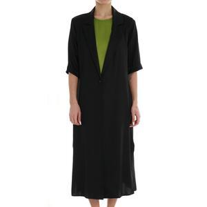 spolverino con maniche a 3/4 P175SC174 BLACK ANONYME 