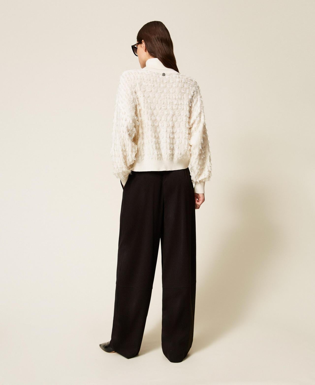 pantaloni a palazzo 252AT2011 00006 TWINSET ACTITUDE 