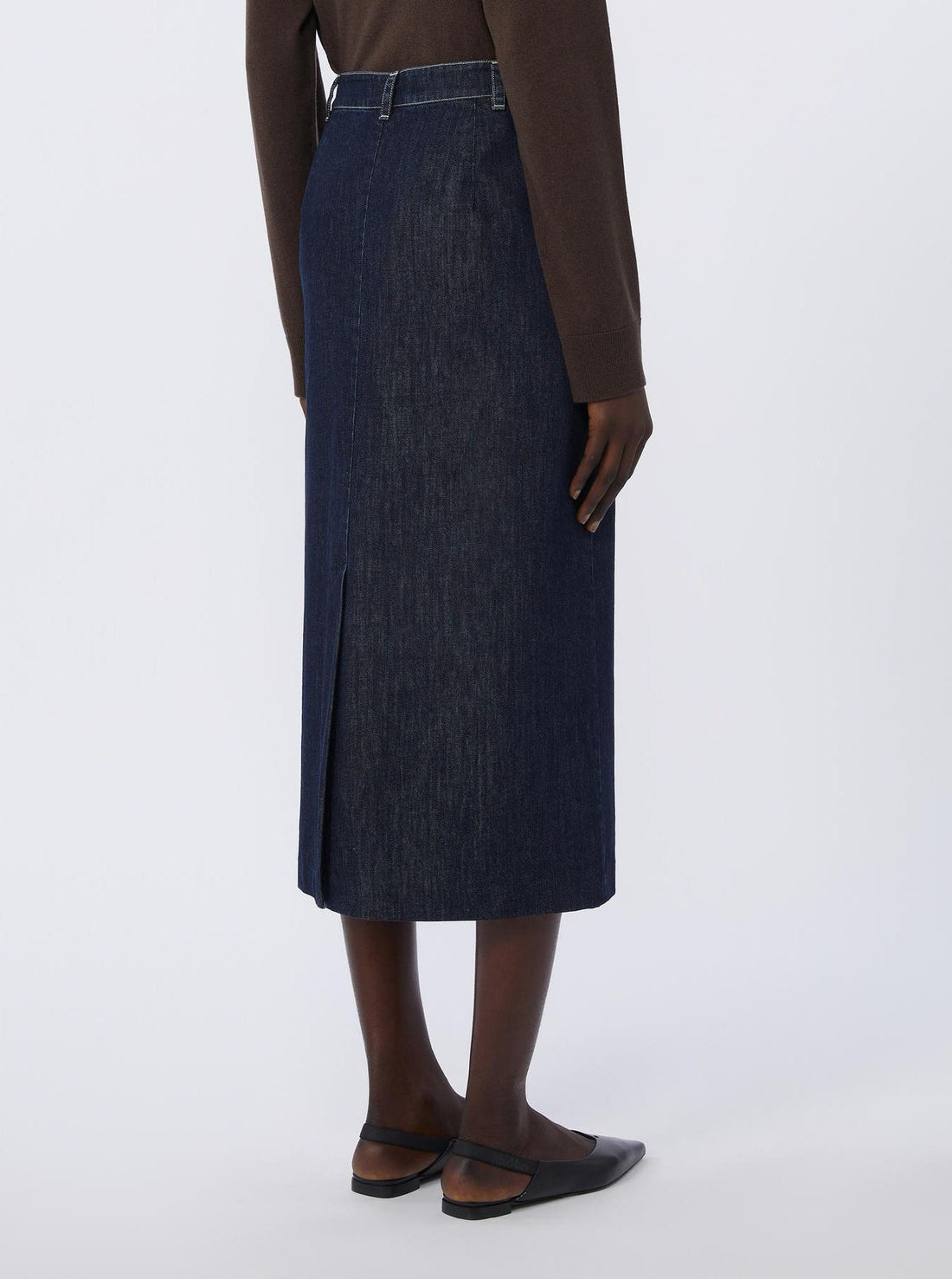 Gonna midi in denim SMMSERENA 001 S MAXMARA 