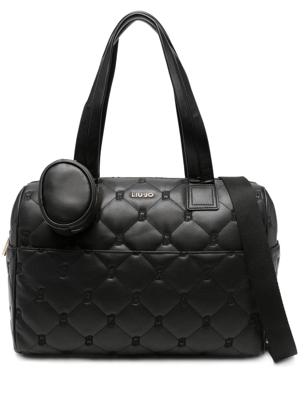 Borsa trapuntata con logo HF5083E0426 22222 LIU JO JUNIOR 