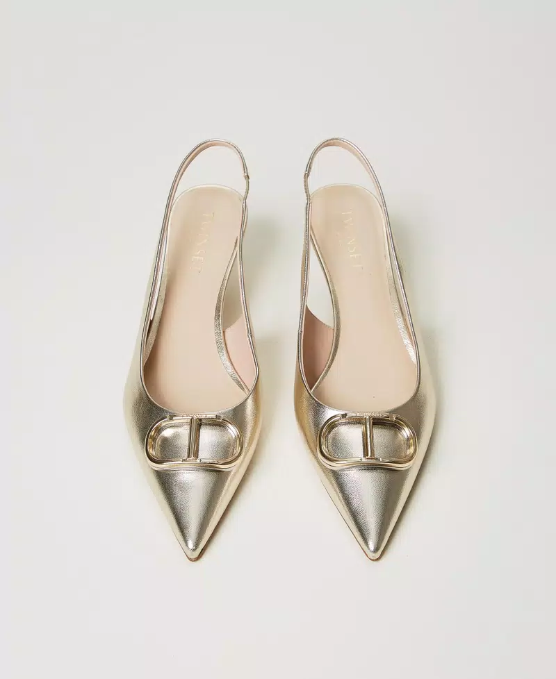 decollette sling back 251TCP062 11733 TWINSET 
