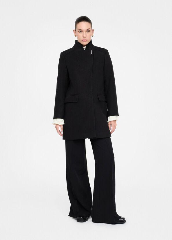 cappotto in panno double MF5119J4873 22222 LIU JO WHITE 