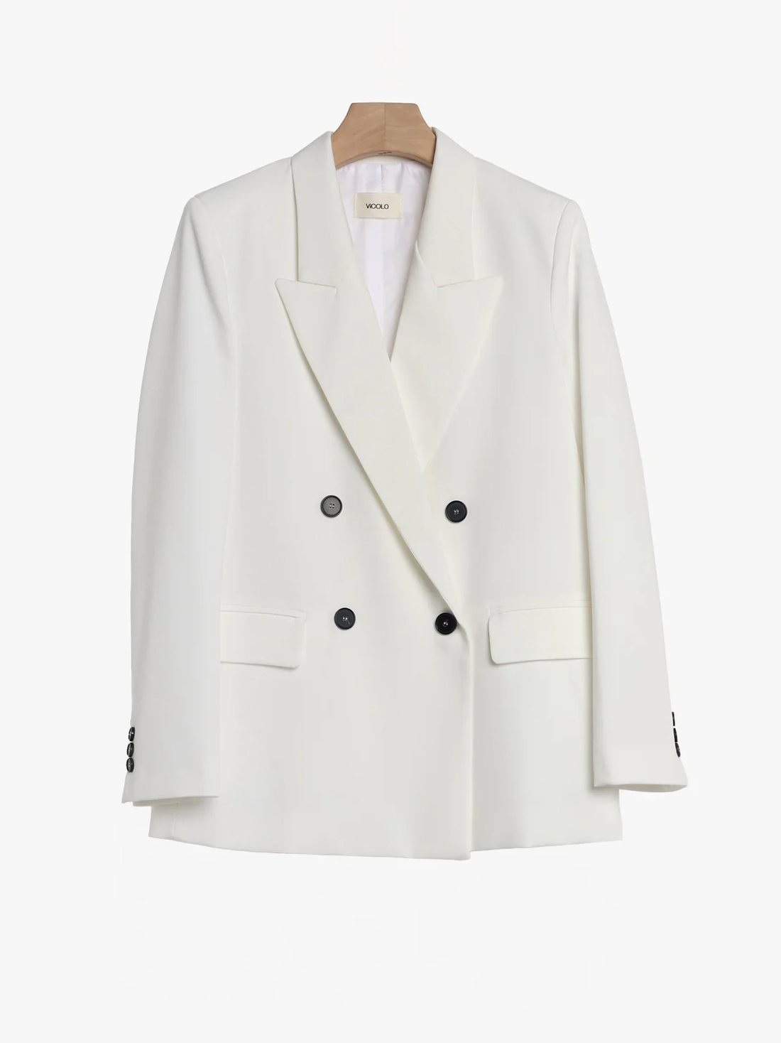 blazer chiusura doppiopetto TD0439 NATURALE VICOLO 