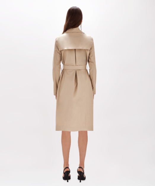 trench in misto cotone RA4191T3867 61010 Blugirl 