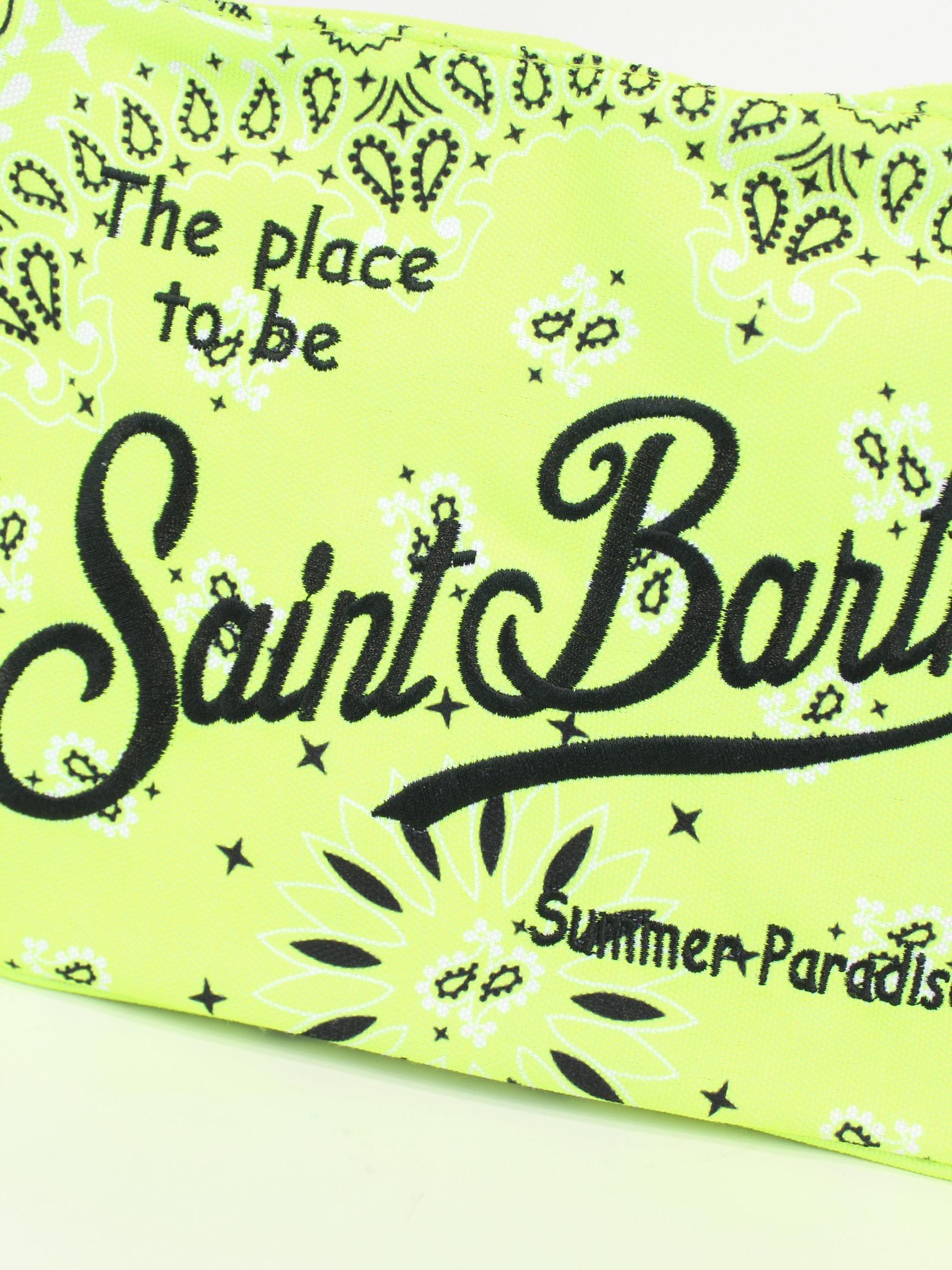 Pochette Parisienne fluo bandana PARISIENNE 04318D MC2 SAINT BARTH 