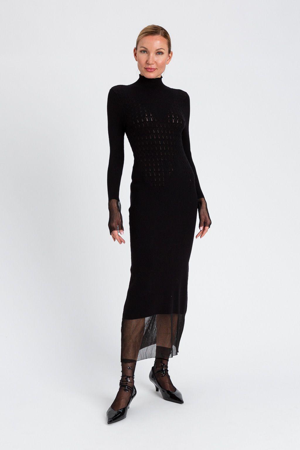 abito con collo alto 252AT3021 00006 TWINSET ACTITUDE 