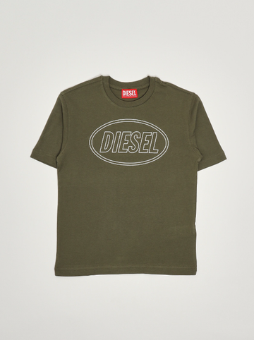t-shirt con logo J02582 0GRAI K511 DIESEL 
